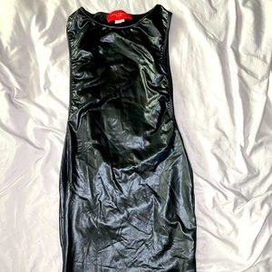 Black Leather Dress🖤